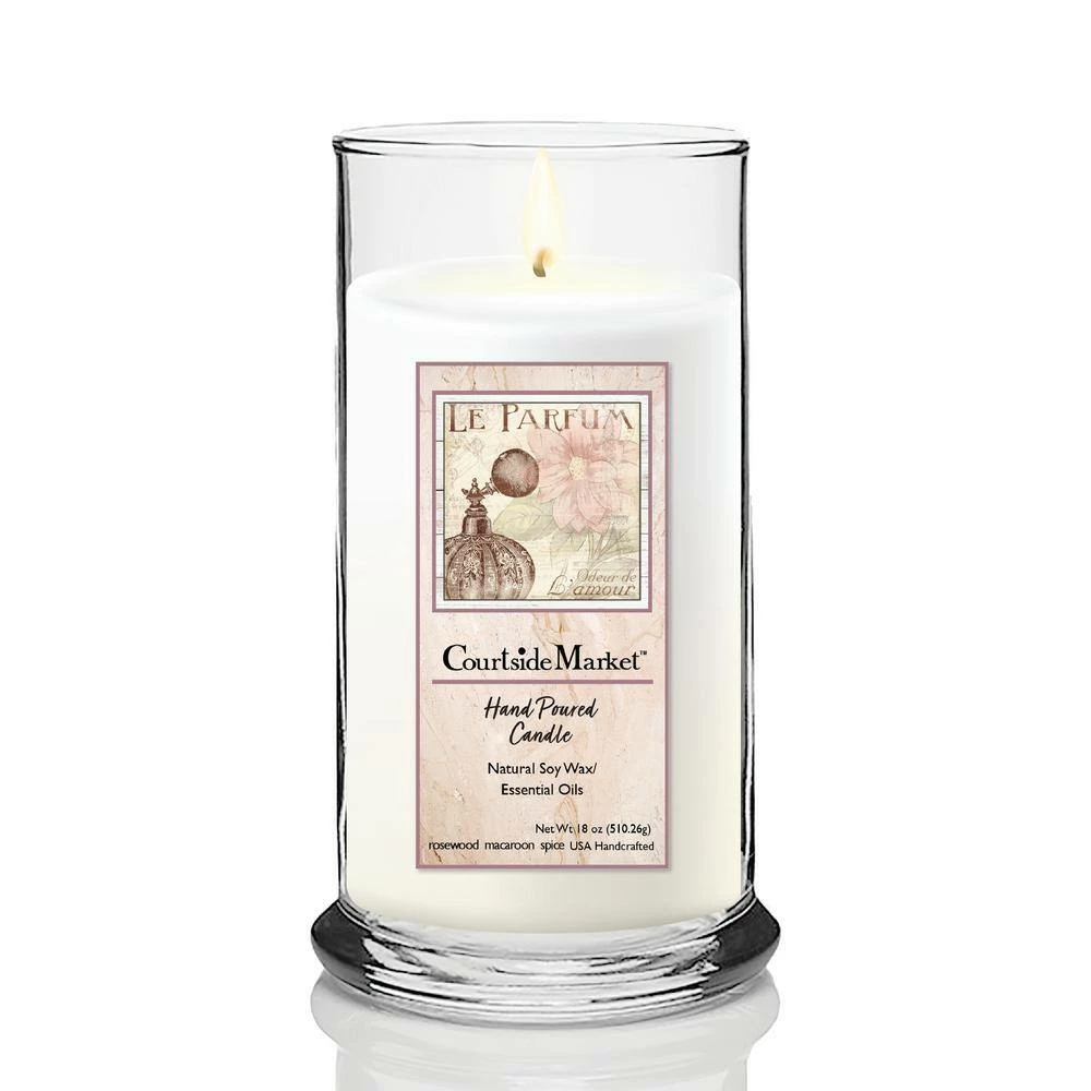 Courtside Market Floral Perfume Status Candle Glass 18 oz. 5 Courtside Market Floral Perfume Status Candle Glass 18 oz. - Image 3