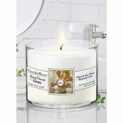 Courtside Market Faucet Hot Circular Candle Glass 9.6 oz.
