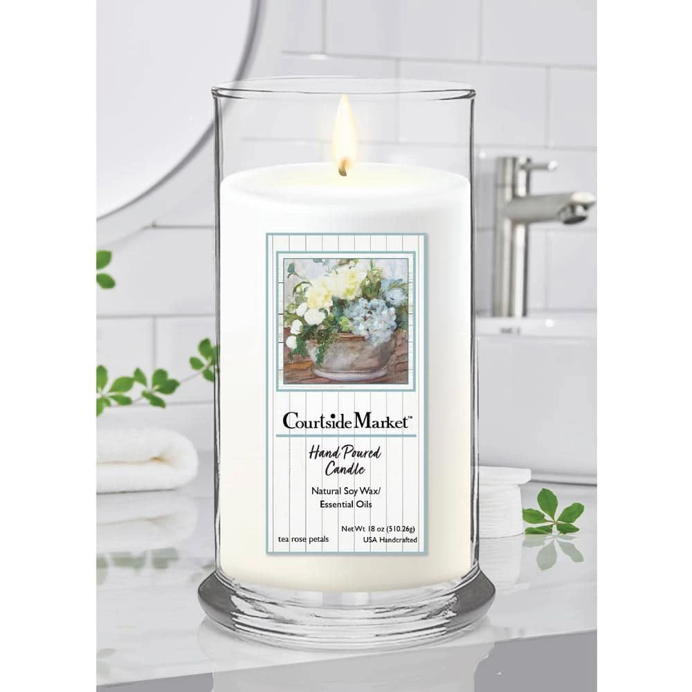 Courtside Market Fresh Cut Status Candle Glass 18 oz. 3 Courtside Market Fresh Cut Status Candle Glass 18 oz.