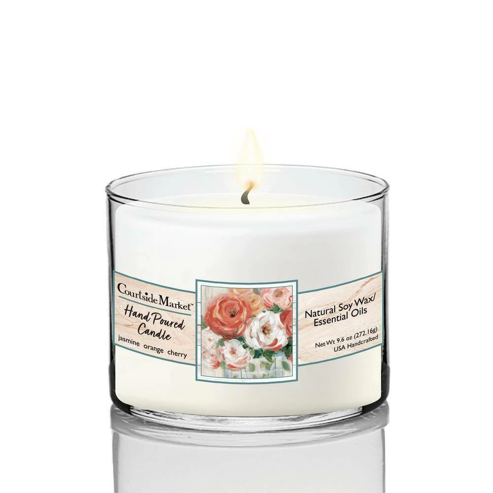 Courtside Market Bouquet I Circular Candle Glass 9.6 oz. 5 Courtside Market Bouquet I Circular Candle Glass 9.6 oz. - Image 3