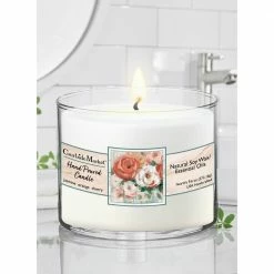 Courtside Market Bouquet I Circular Candle Glass 9.6 oz.
