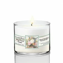 Courtside Market Bouquet II Circular Candle Glass 9.6 oz. -Cheap Garden Center Store whites courtside market outdoor lanterns can sc990 cir 31 1000