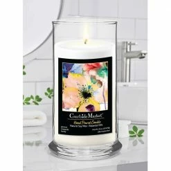 Courtside Market Color-flowers II Status Candle Glass 18 oz.