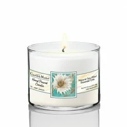 Courtside Market Golden Daisy I Circular Candle Glass 9.6 oz. 7 Courtside Market Golden Daisy I Circular Candle Glass 9.6 oz. -Cheap Garden Center Store whites courtside market outdoor lanterns can sg861 cir 31 1000