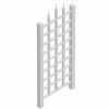 Dura-Trel 64 in. x 28 in. White Vinyl PVC Camelot Trellis -Cheap Garden Center Store whites dura trel garden trellises 11140 64 1000