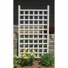 Dura-Trel 66 in. x 35 in. White Vinyl PVC Country Garden Trellis 1 Dura-Trel 66 in. x 35 in. White Vinyl PVC Country Garden Trellis -Cheap Garden Center Store whites dura trel garden trellises 11160 64 1000