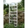 Dura-Trel 76 in. x 28 in. White Vinyl PVC Cambridge Trellis -Cheap Garden Center Store whites dura trel garden trellises 11172 64 1000
