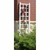 Dura-Trel 75 in. x 22 in. White Vinyl PVC Elmwood Trellis