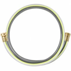 Worth Garden 3/4 in. x 4 ft. Medium Duty Gray Vinyl Garden Hose