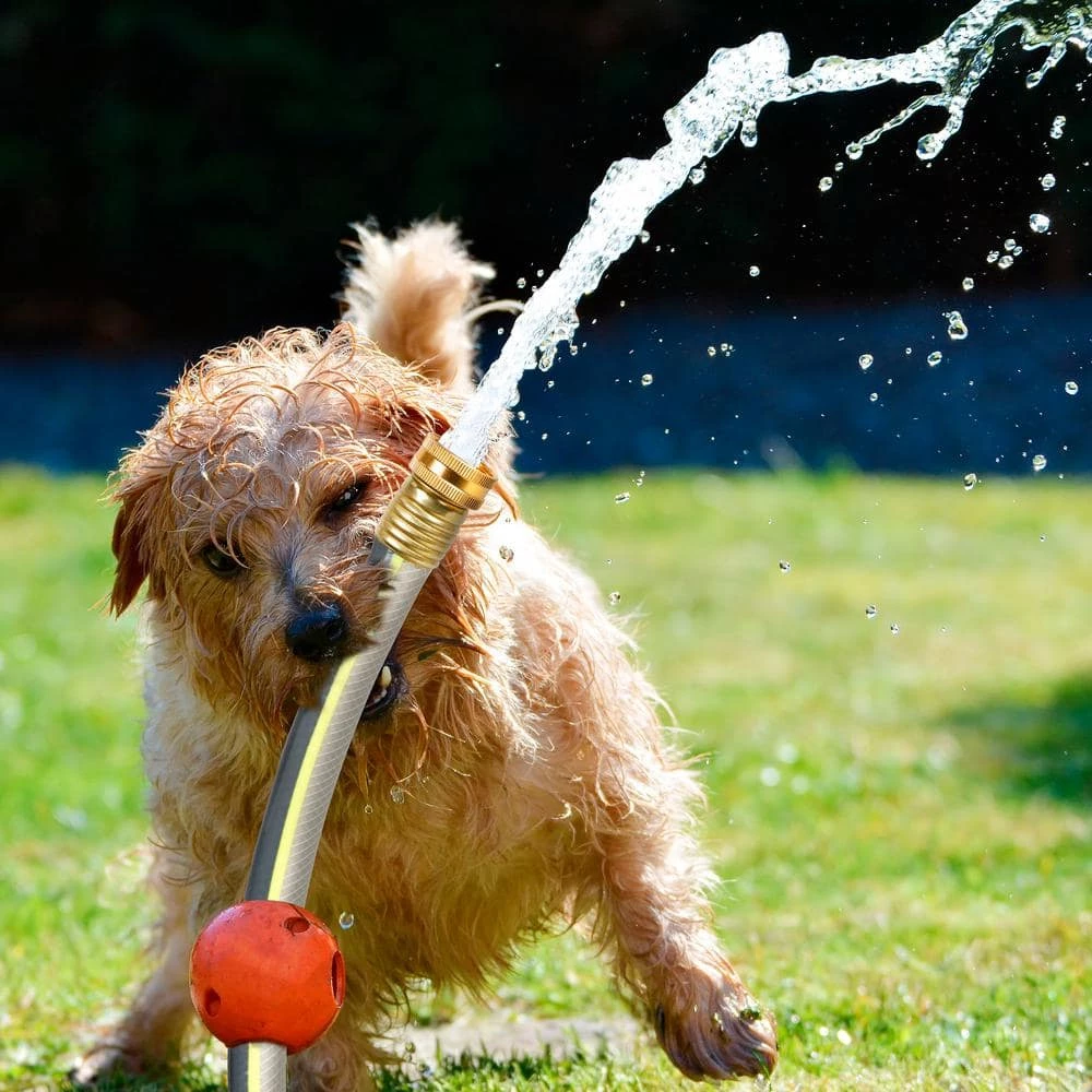 Worth Garden 3/4 in. x 25 ft. Medium Duty Gray Vinyl Garden Hose 5 Worth Garden 3/4 in. x 25 ft. Medium Duty Gray Vinyl Garden Hose - Image 3