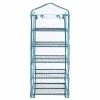 Worth Garden 2 ft. x 2 ft. x 6 ft. Green 5-Tier Mini Greenhouse Grow Tent
