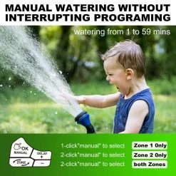 Worth Garden 2-Outlet Watering Garden Meter -Cheap Garden Center Store worth garden hose timers a104a00 fa 1000