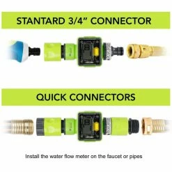 Worth Garden Adjustable Garden Watering Flow Meter -Cheap Garden Center Store worth garden hose timers a105a00 1f 1000