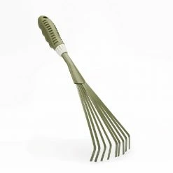 Worth Garden Garden Hand Carbon Steel 9-Teeth Broom