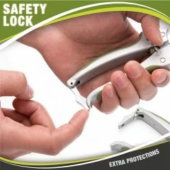 Worth Garden 7 in. SK5 Steel Blade Gardening Bypass Hand Pruner -Cheap Garden Center Store worth garden pruning shears 1066 4f 1000